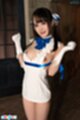 Ria kurumi raising hands breasts exposed